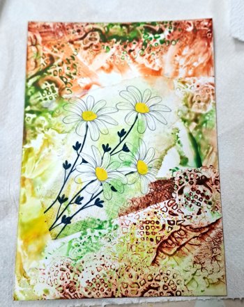 Rodinné tvorenie - encaustika